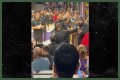 LeBron James Shoves Overzealous Fan Who Rushed Bench